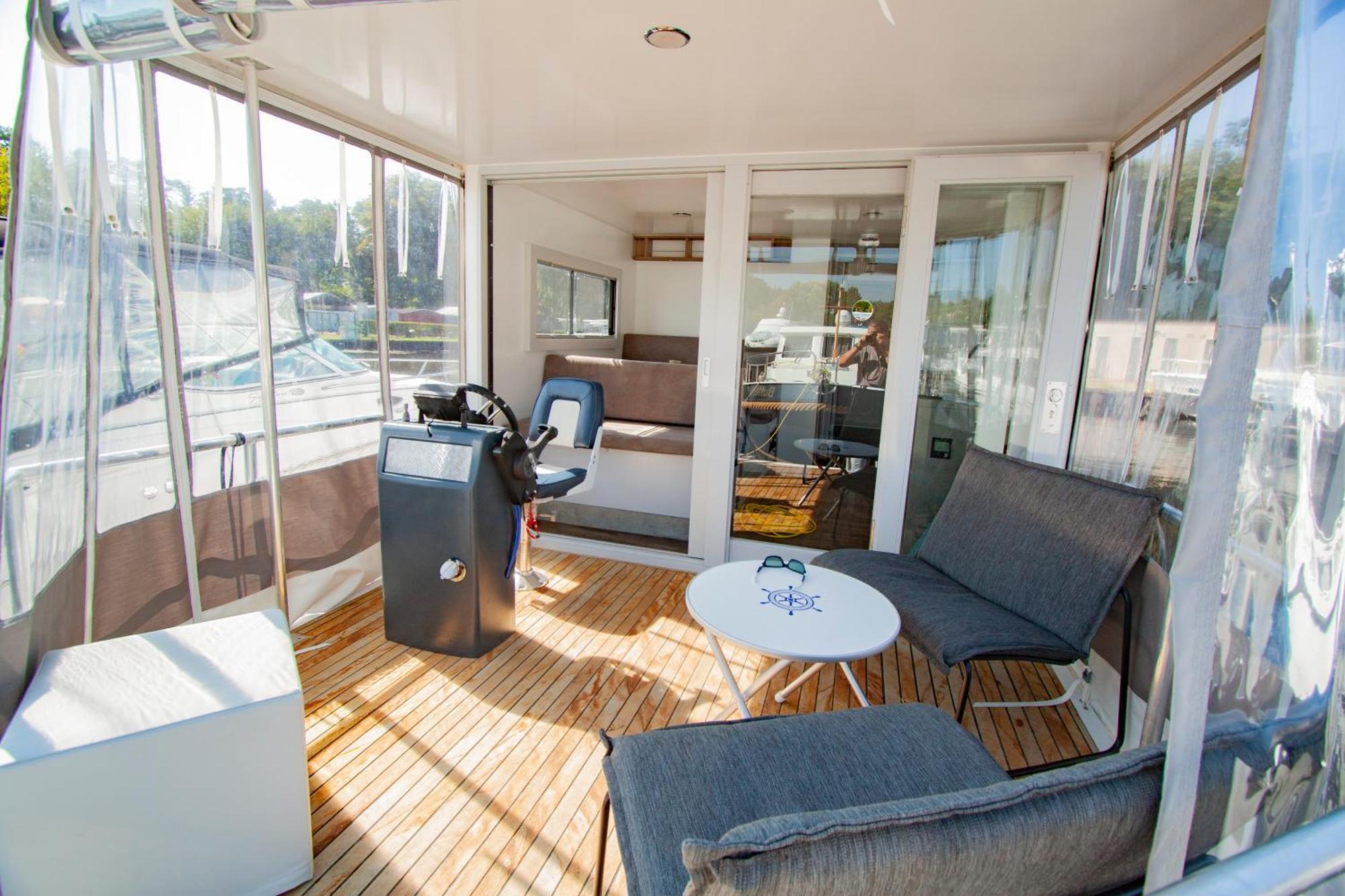 Hausboot Otel Hennigsdorf Dış mekan fotoğraf